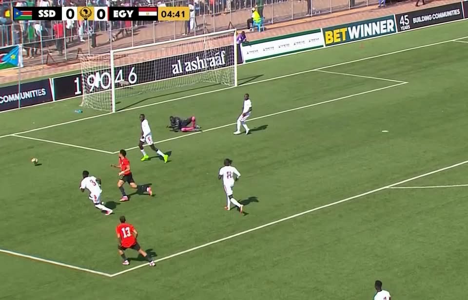 منتخب مصر يفوز على منتخب جنوب السودان في تصفيان أمم افريقيا