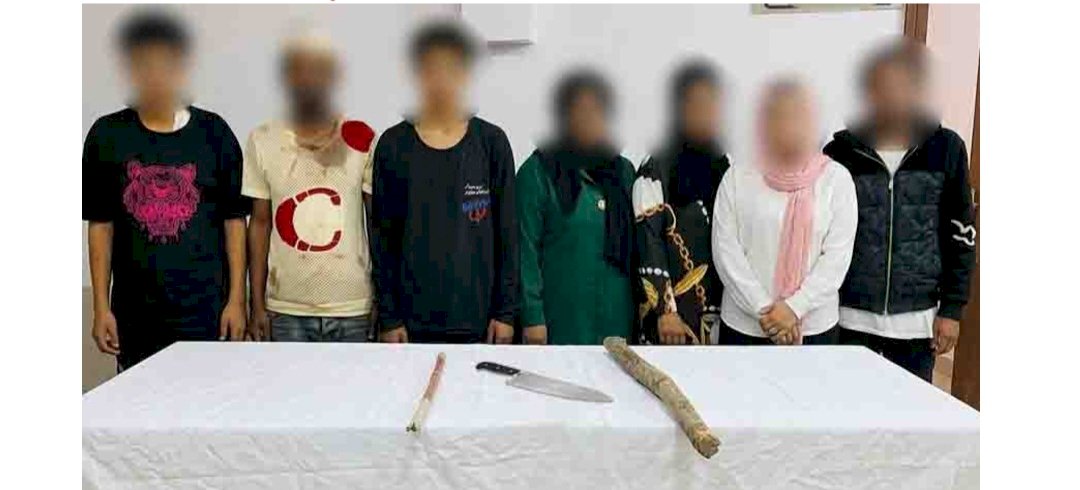 ضبط طرفى مشاجرة معاكسة ربة منزل بالجيزة