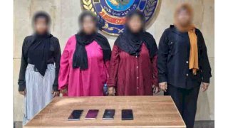 ضبط سيدة لقيامها بإستغلال بعض أفراد أسرتها فى أعمال التسول الإلكترونى بالجيزة