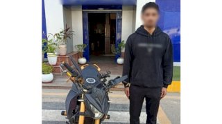 طالب فيديو دراجة الحركات الإستعراضية امام النيابة بدون رخصة قيادة بالشرقية