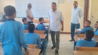 خلال جولة مسائية.. مدير تعليم أبوتشت يشدد على الانضباط الإداري والتعليمي